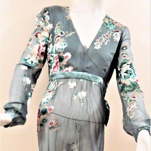 C.C.D.K  LONG TUNICS NWT  SILK/VISCOSE